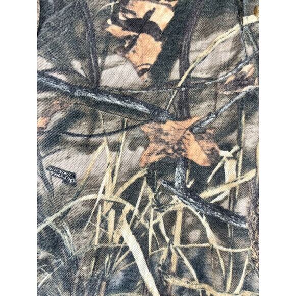 Men's Wrapid Bass Atlanta GA Realtree Camo Hunting Polo Shirt Size M Excellent - Picture 6 of 9
